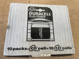 10 Duracell 4,5 volt batterijen MN1203 (3)